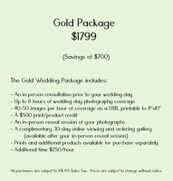 MF Wedding Price List 2016 TriFold Inside Gold