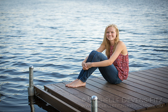 Michelle Fitz Photography High School Senior Portrait Session