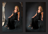 Chara Retouching Seated