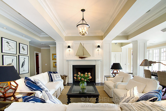 An attractively designed living room